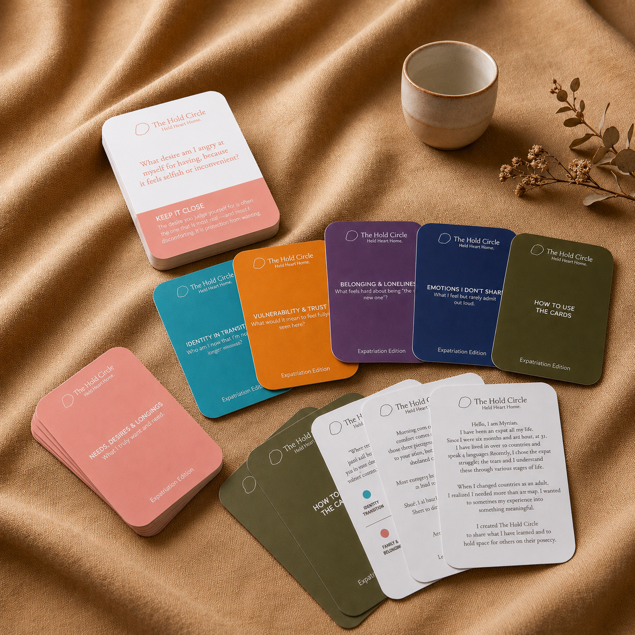 Expatriation Foundations – 48 Reflection Cards